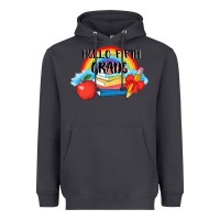 Smoke back to school hello fifth grade 3200x2400 Heavyweight Hoodie - AdoDesignShop