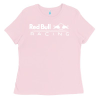 Bubblegum Pink red racing Ladies Tee - artisFamous