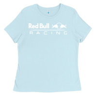 Baby Blue red racing Ladies Tee - artisFamous
