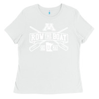 White row the boat minnesota Ladies Tee - artisFamous