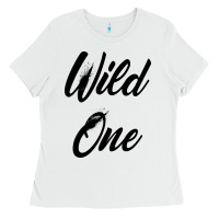 White wild one Ladies Tee - artisFamous