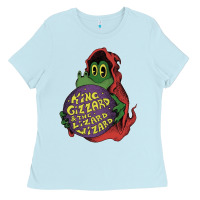Baby Blue The Little Crocodile Ladies Tee - artisFamous