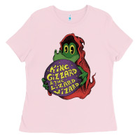 Bubblegum Pink The Little Crocodile Ladies Tee - artisFamous