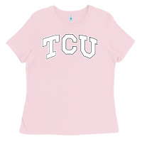 Bubblegum Pink tcu Ladies Tee - artisFamous