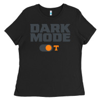 Black tennessee football dark mode Ladies Tee - artisFamous