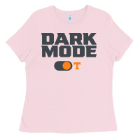 Bubblegum Pink tennessee football dark mode Ladies Tee - artisFamous