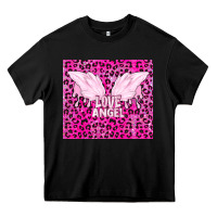 Black love angel Heavy Core Tee - TumblerDesignByShophia