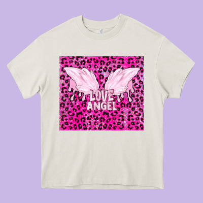 Love Angel Heavy Core Tee Designed By Tumblerdesignbyshophia
