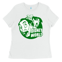 White didney worl Ladies Tee - artisFamous
