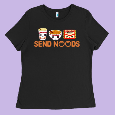 Send Noods Ladies Tee Designed By Artisfamous