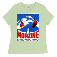 Matcha Savoie France Blue Ladies Tee - artisFamous