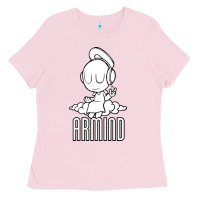 Bubblegum Pink Armin Van Buuren Armind Ladies Tee - artisFamous