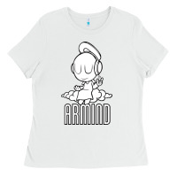 White Armin Van Buuren Armind Ladies Tee - artisFamous