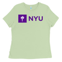 Nyu New York University Purple Ladies Tee | Teevron