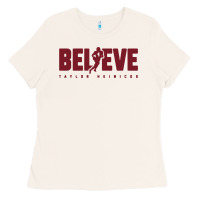 Bone taylor heinicke believe Ladies Tee - artisFamous