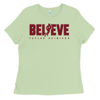 Matcha taylor heinicke believe Ladies Tee - artisFamous