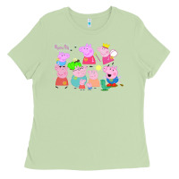 Matcha Peppa Pig Ladies Tee - artisFamous