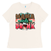 Bone Mama needs a drink mothers day Ladies Tee - CowGirlArtShop