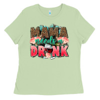 Matcha Mama needs a drink mothers day Ladies Tee - CowGirlArtShop