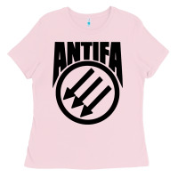 Bubblegum Pink anti blue check action Ladies Tee - artisFamous