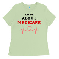 Matcha ask me about medicare Ladies Tee - artisFamous