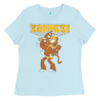 Baby Blue zoinks Ladies Tee - artisFamous
