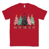 Red merry and bright Classic Tee - CowGirlArtShop