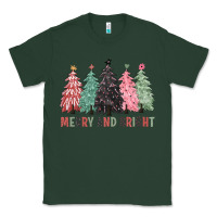 Sports Green merry and bright Classic Tee - CowGirlArtShop