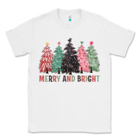 White merry and bright Classic Tee - CowGirlArtShop