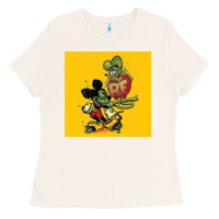 Bone rat fink 02 Ladies Tee - artisFamous