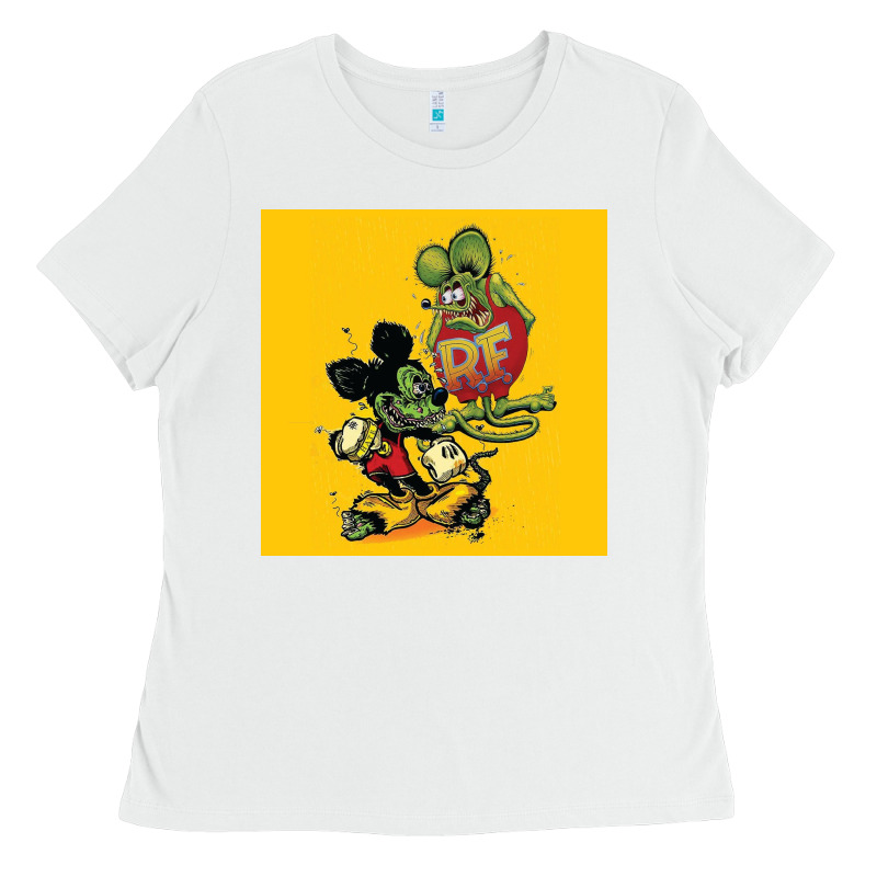 Rat Fink 02 Ladies Tee by artisFamous | Teevron