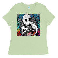 The Nightmare Before Christmas 2 Ladies Tee | Teevron