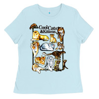Cool Cats And Kittens Ladies Tee | Teevron