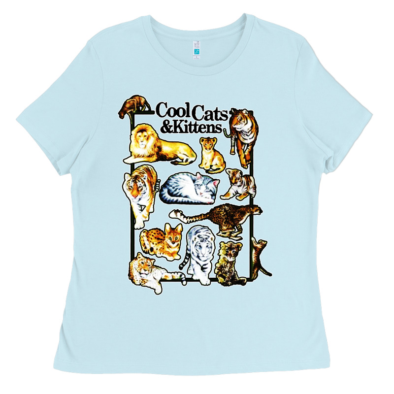 Cool Cats And Kittens Ladies Tee by artisFamous | Teevron