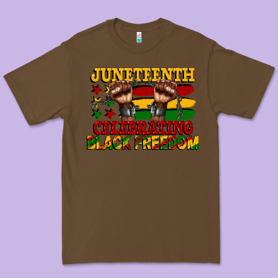 Juneteenth Celebrating Black Freedom Premium Tee Designed By Cowgirlartshop