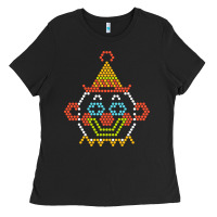 Black lite brite Ladies Tee - artisFamous