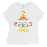 White lite brite Ladies Tee - artisFamous