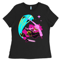 Black deltarune Ladies Tee - artisFamous