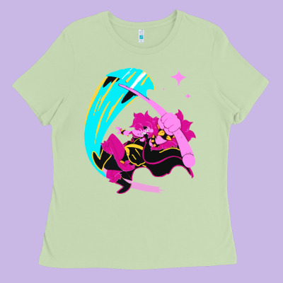 Deltarune Ladies Tee Designed By Artisfamous