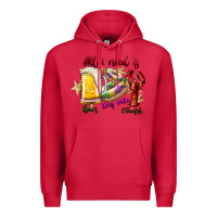 Cardinal all i need is beer king cake crawfish Premium Hoodie - SublimationCraftShop