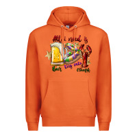 Carrot all i need is beer king cake crawfish Premium Hoodie - SublimationCraftShop