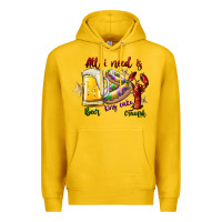 Lemon all i need is beer king cake crawfish Premium Hoodie - SublimationCraftShop