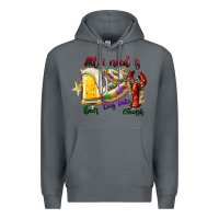 Rock all i need is beer king cake crawfish Premium Hoodie - SublimationCraftShop
