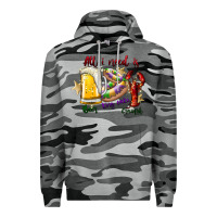 Slate Camo all i need is beer king cake crawfish Premium Hoodie - SublimationCraftShop