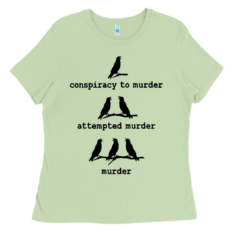 Attempted Murder Cute Ladies Tee by artisFamous | Teevron