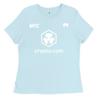 Baby Blue crypto Ladies Tee - artisFamous