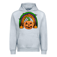 Heather Grey halloween rainbow Urban Hoodie - JahusDesignShop