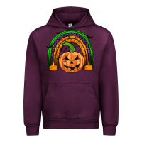 Mauve Wine halloween rainbow Urban Hoodie - JahusDesignShop