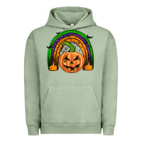 Pigment Oil Green halloween rainbow Urban Hoodie - JahusDesignShop