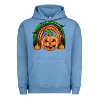 Pigment Pebble Blue halloween rainbow Urban Hoodie - JahusDesignShop